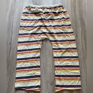 The great knits stripe jersey crop pants size 1 small